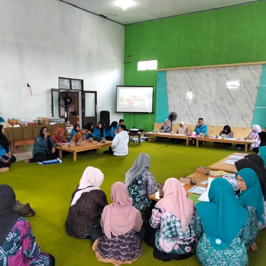 Targetkan Juara Desa Gunung Ulin Ikuti Lomba Desa Ketahanan Pangan 